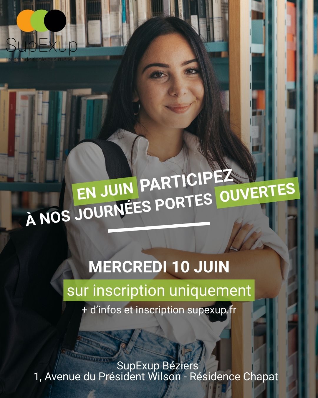 SUPEXUP BEZIERS JOURNEES PORTES OUVERTES juin 2026