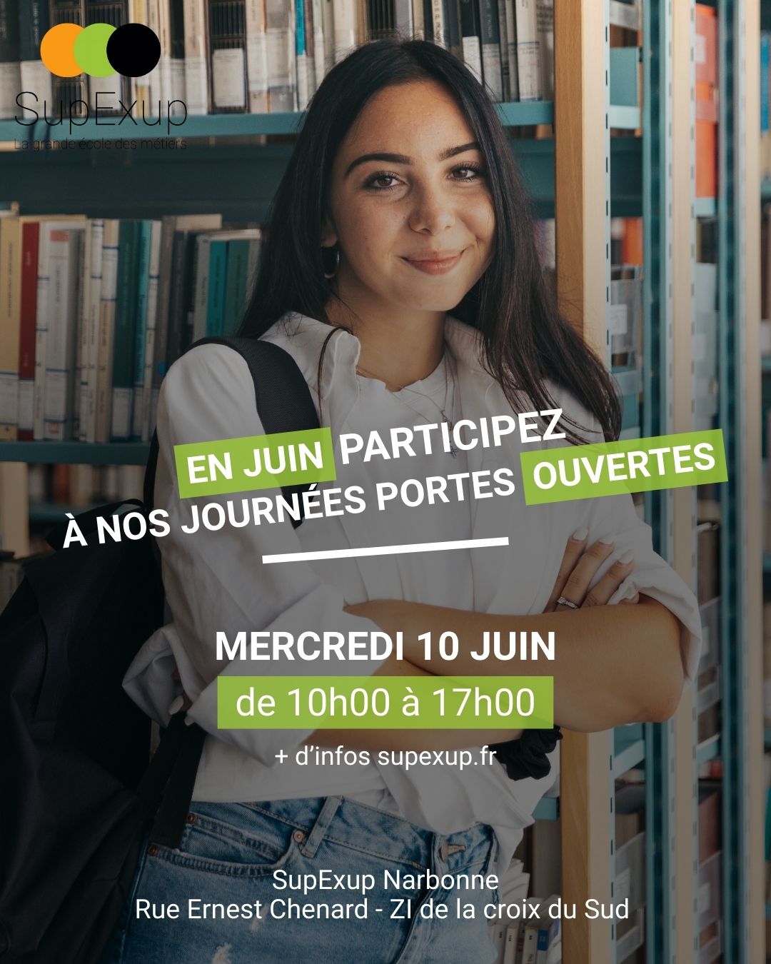 SUPEXUP narbonne JOURNEES PORTES OUVERTES juin 2026
